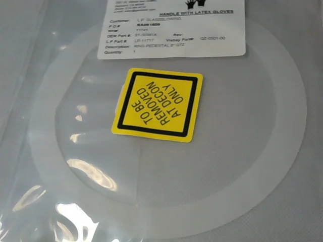 QZ-0501-00 | RING 9100361A PEDESTAL 6" QTZ LPZ11717 - Image 4