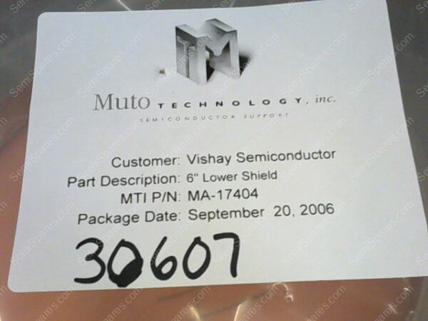 MA-17404 | 6''LOWER SHIELD,P/N MA-17404 - Image 3