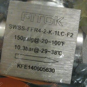 140605630 | BELLOWS,SEALED VALVES,SWSS-FFR4-2-K-1LC-F2