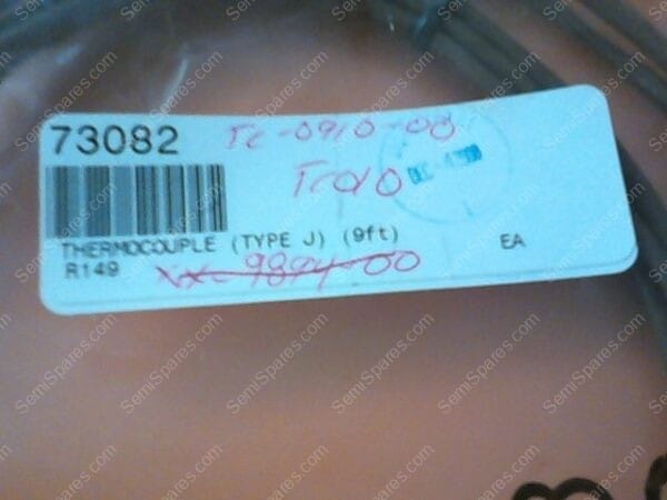 TC-0910-00 | TC, TYPE-J, 9' LONG, 73082, SEMITOOL SAT1 - Image 3