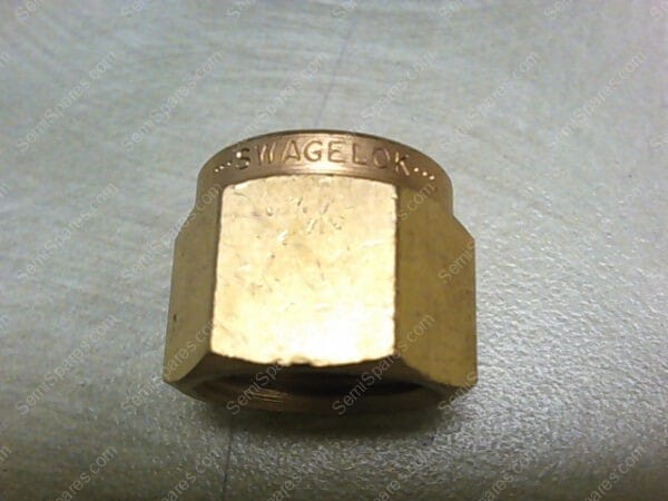 B-400-P | SWAGELOK B-400-P BRASS PLUG FOR 1/4" TUBE FITTING - Image 3