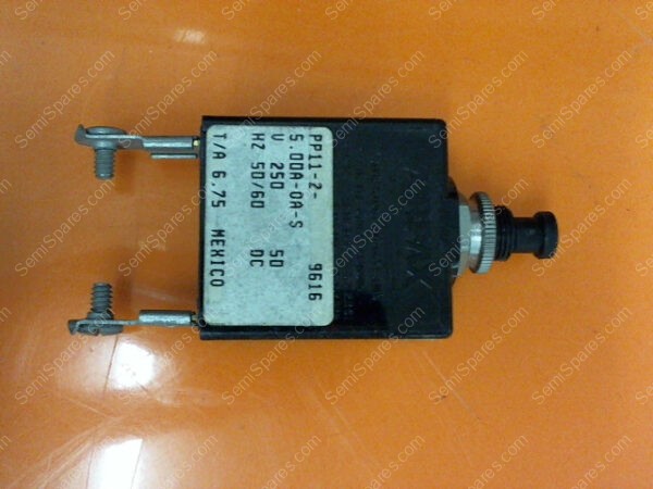 PP11-2-9616 | CIRCUIT BREAKER MAGNETIC (HYDRAULIC DELAY), PUSH/PULL PLUNGER PANEL MOUNT - Image 5