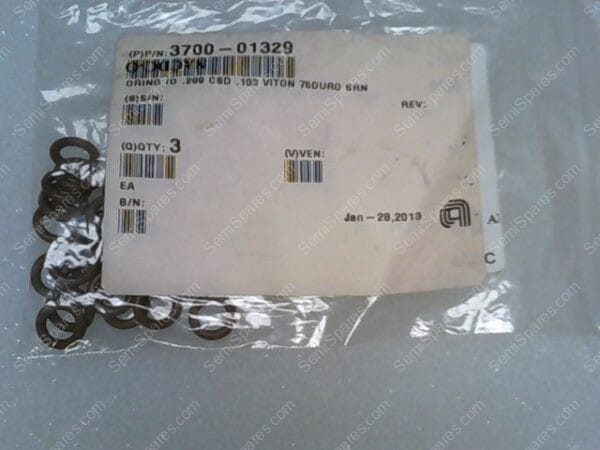 OR-1329-03 | O RING VITON 0.299 IDX103,PN:3700-01329 - Image 2