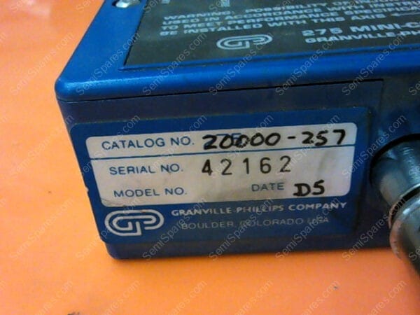 42162 | GRANVILLE PHILLIPS 275 MINI CONVERTRON MODULE GAUGE, BASIC VERSION - Image 5