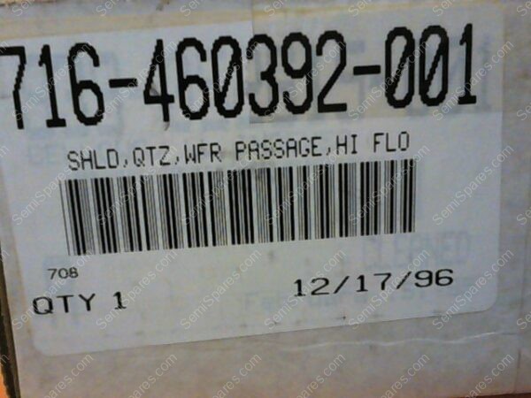 716-460392-001 | SHLD,QTZ,WFR PASSAGE,HI FLO - Image 4