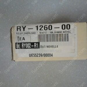 RY-1260-00 | RELAY, OVERLOAD, 7.7KW/12-18A, 916092, NOVEL