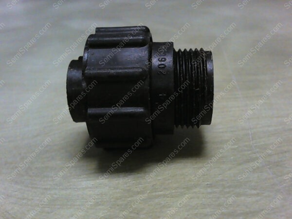 206060-1 | AMP-TE CONNECTIVITY 206060-1 CIRCULAR CONNECTOR, SIZE 11, CPC SERIES 1, CABLE MOUNT PLUG, 4 CONTACTS, THERMOPLASTIC BODY - Image 3