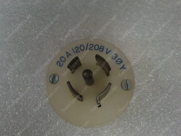 HUBBELL PLUG | HUBBELL 20A 120/208V 30Y PLUG RECEPTACAL WHITE - Image 4