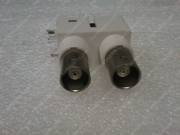 364A2595 | RF CONNECTORS/COAXIAL CONNECTORS X-2 DUAL NC JACKS R/A WHITE - Image 4