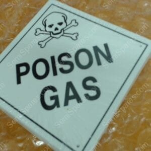 CM-2085-00 | LABEL,POISON GAS, CS-452
