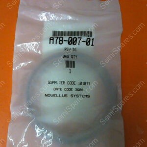 A78-007-01 | NOVELLUS SYSTEMS INC A78-007-01 O-RING,2-270,9 IDX.125 W,SILICONE