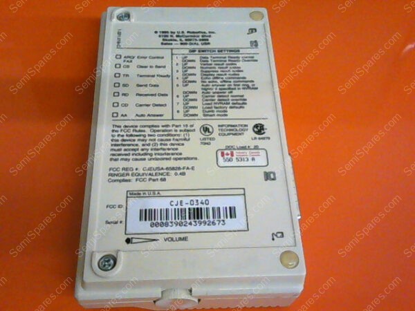 1.021.018-C | USROBOTICS 28,800 FAX MODEM WITH V.34 AND V.32 BIS - Image 7