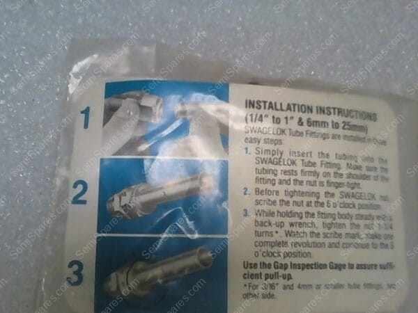 796-002427-001 | VALVE BLEED NEEDLE AIRLOCK - Image 3