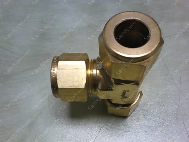 B-810-3 | BRASS SWAGELOK TUBE FITTING, UNION TEE, 1/2 IN. TUBE OD - Image 4