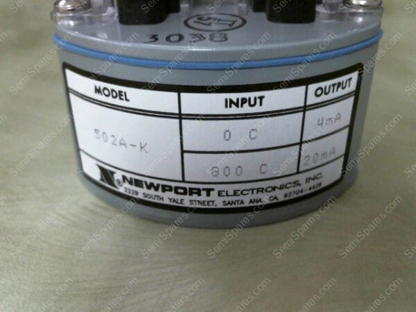 502A-K | NEWPORT ELECTRONICS INC MODEL 502A-K INOUT/0 C 800C OUTPUT/4MA 20MA - Image 2