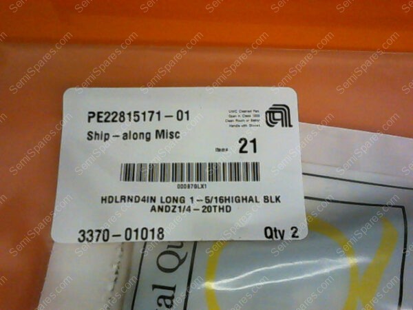 3370-01018 | HDLRND4IN LONG 1-5/16IGHAL BLK ANDZ1/4-20THD P/N 3370-01018 (PKG OF 2) - Image 6