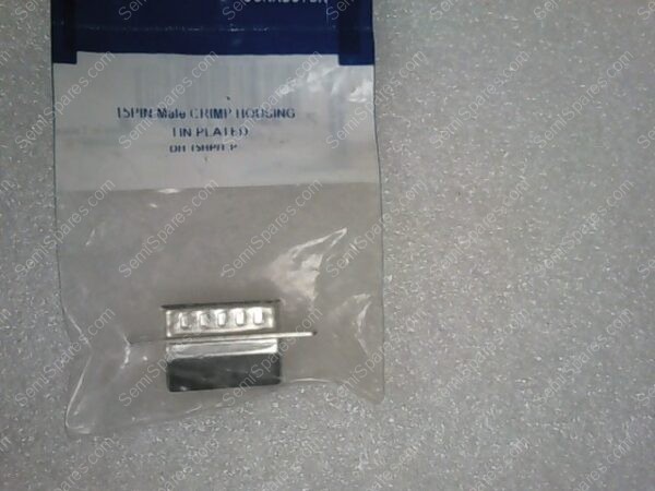 DH-15HP/T-P | 15 PIN MALE CRIMP HOUSING TIN PLATED - Image 5