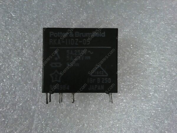 RKA-IIDZ-05 | POTTER AND BRUMFIELD 5VDC 5A DPST PCMT RELAY - Image 2