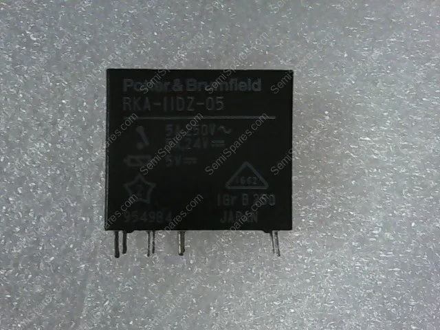 RKA-IIDZ-05 | POTTER AND BRUMFIELD 5VDC 5A DPST PCMT RELAY - Image 2
