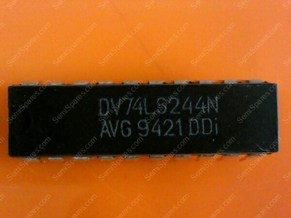 74LS244N | IC LS SERIES, DUAL 4-BIT DRIVER, TRUE OUTPUT, PDIP20, PLASTIC, DIP-20, BUS DRIVER/TRANSCEIVER - Image 2