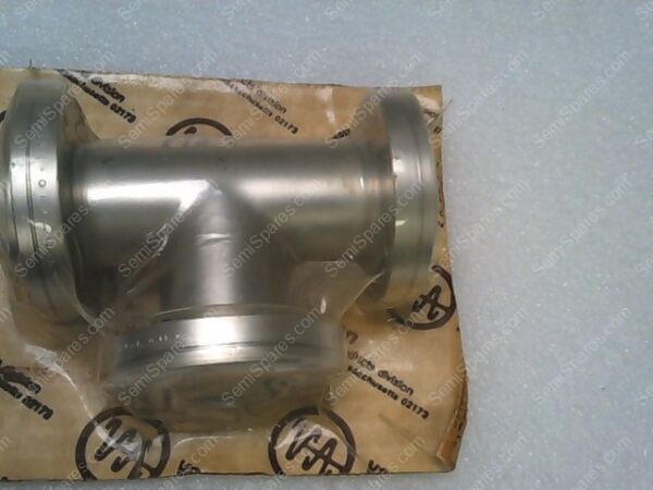 CF 2.75 | VARIAN CONFLAT CF 2.75" TEE 2 ROTATABLE FLANGES STAINLESS STEEL VACUUM - Image 3