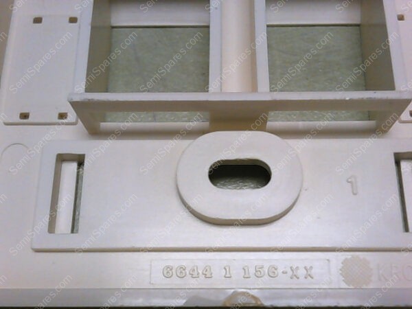 6644 1 156-XX | KRONE 6644 1 156-XX WORK AREA OUTLETS; FACEPLATE TRUENET SERIES 6 PORTS UNLOADED CONFIGURATION ACCEPTS - Image 5
