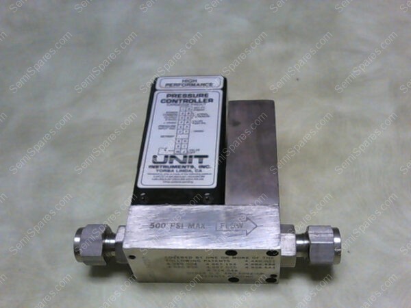 UFC-1300 | UNIT INSTRUMENTS UFC-1300 GAS HE 50 SCCM PRESSURE CONTROLLER - Image 3