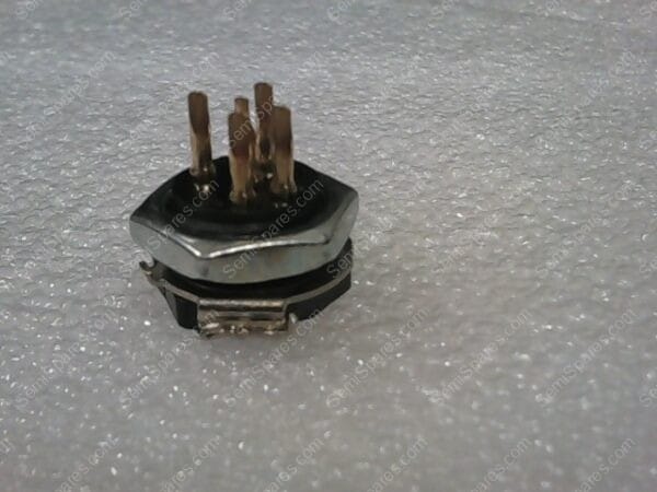 126-218 | CIRCULAR CONNECTOR, BCE KEY, 126 SERIES, PANEL MOUNT RECEPTACLE, 5 CONTACTS, STEEL BODY - Image 2