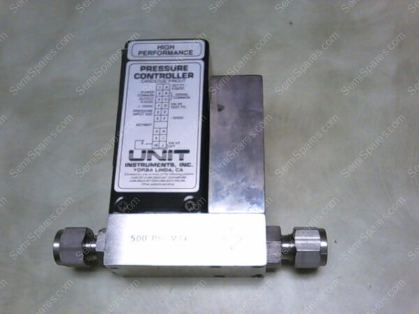 UFC-1300 | UNIT INSTRUMENTS UFC-1300 GAS HE 50 SCCM PRESSURE CONTROLLER - Image 4