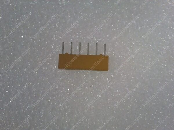 4306R-102-121 | RES NET ISOLATED 120 OHM 6-SIP - Image 3