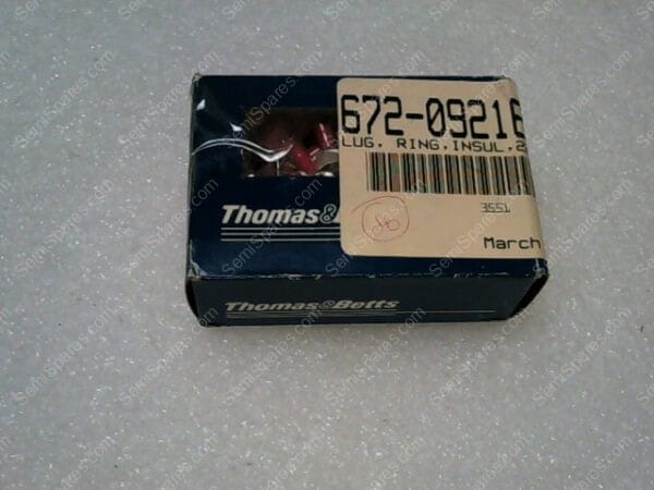 672-092169-001 | LUG, RING,INSUL,22-18 AWG,1/2