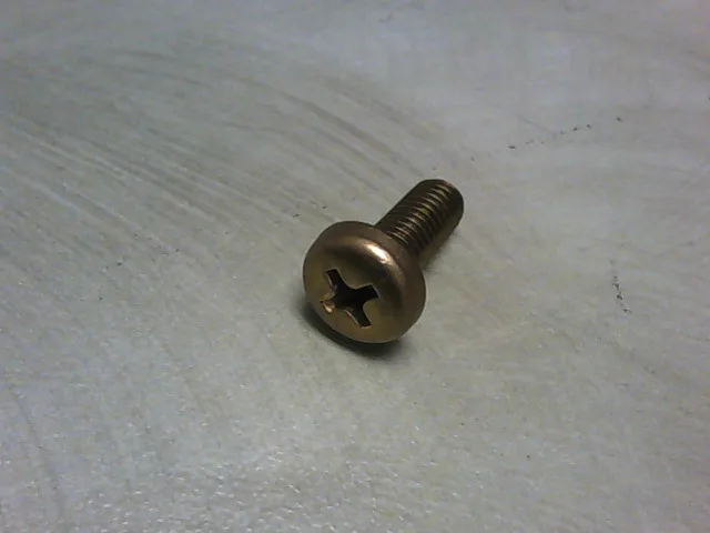 PHILLIPS BRASS SCREWS | 10-32X1/2 OHMS PHILLIPS BRASS SCREWS - Image 3