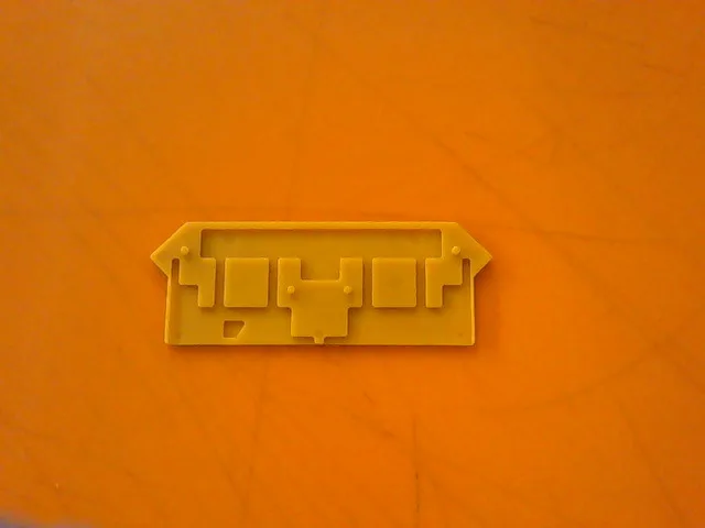 13-0075-125 | ORANGE 2.5MM THICK END AND INTERMEDIATE PLATE - Image 3