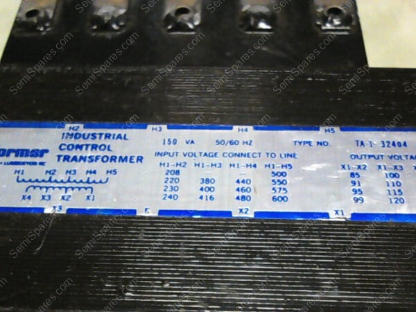 TA-1-32404 | ACME INDUSTRIAL TRANSFORMER TA-1-32404 150VA 50/60HZ - Image 5