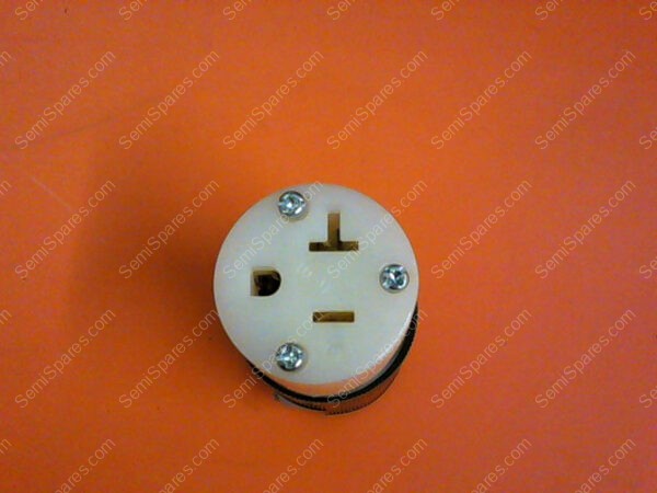 HBL5369C | HUBBELL 20 AMP INDUSTRIAL GRADE CONNECTOR - HBL5369C (PK OF 2) - Image 6