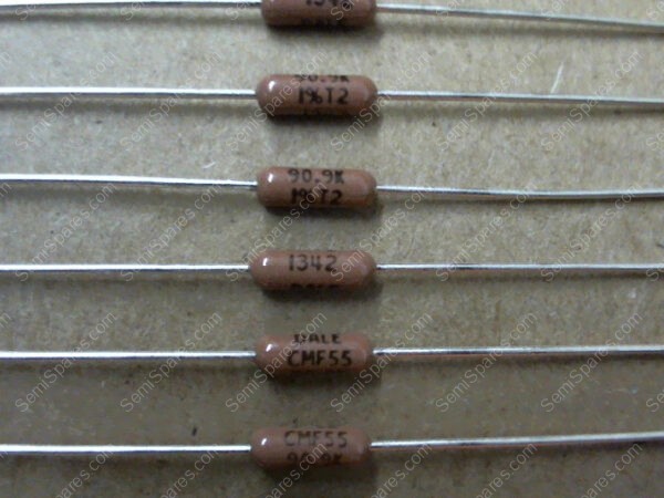 CMF5590K900FHEB | RESISTOR,1% AXIAL,1/2W, 90.9K OHM (1000 PCS) - Image 4