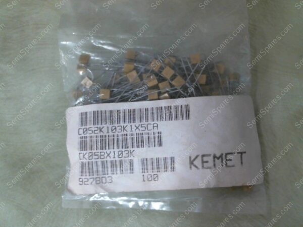 C052K103K1X5CA | KEMET CAPACITOR C052K103K1X5CA - Image 2