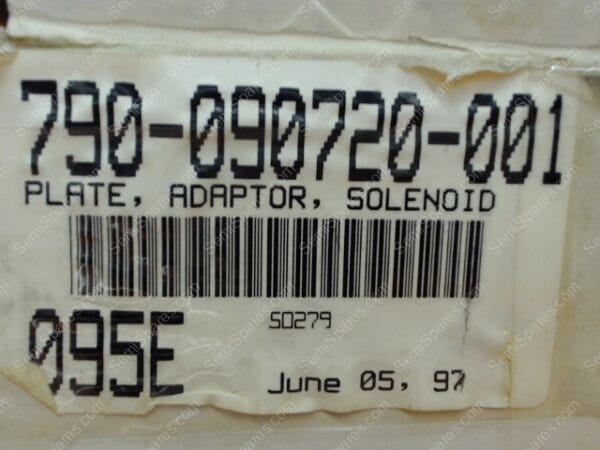 790-090720-001 | PLATE, ADAPTOR, SOLENOID - Image 6