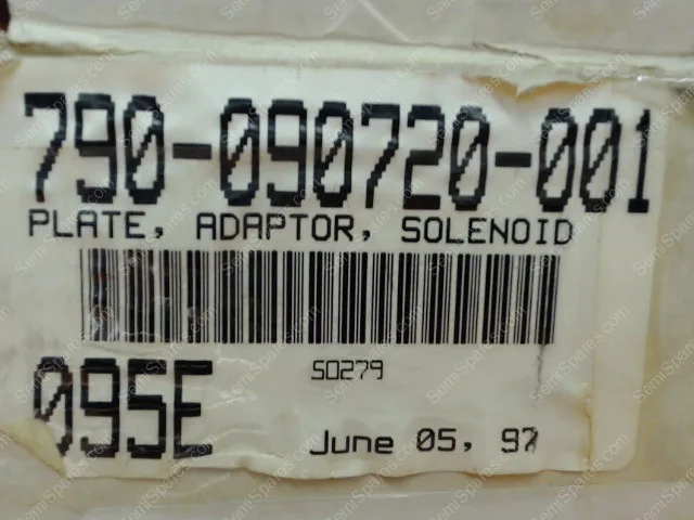 790-090720-001 | PLATE, ADAPTOR, SOLENOID - Image 6