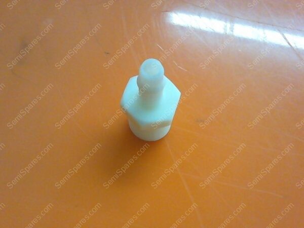 BF-0705-00 | BARB,1820-1,3/32"TO 1/8-27,WHITE NYLON,1 BAG OF 102 UNITS EACH - Image 2