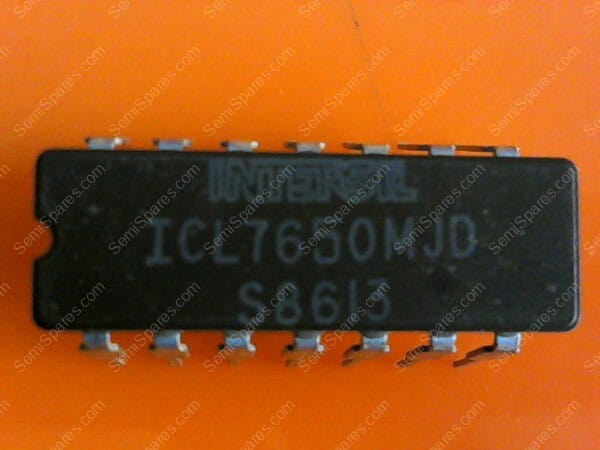 ICL7650MJD/HR | IC OPAMP CHOPPER 2MHZ 14CDIP/ZERO-DRIFT AMPLIFIER 1 CIRCUIT 14-CERDIP - Image 4