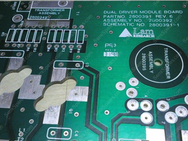 2800391 | LAM RESEARCH 2800391 DUAL DRIVER PC BOARD REV. 6 - Image 3