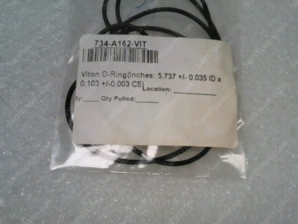 734-061280-162 | O-RING,VITON,5.737 ID X .103CS - Image 2