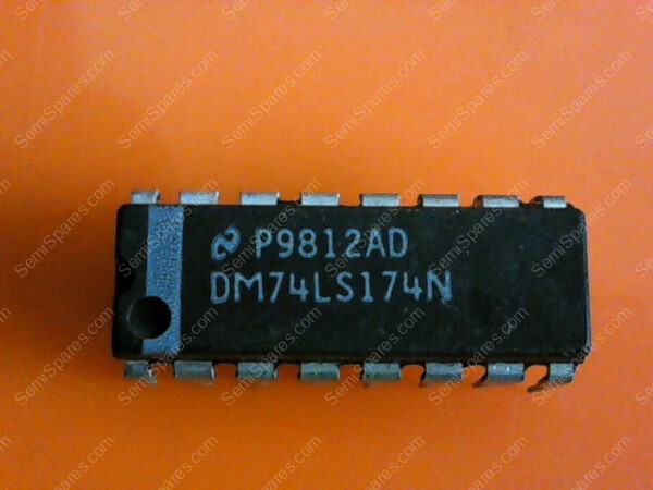 DM74LS174N | HEX D-TYPE FLIP-FLOPS DM74LS174 DIP16 TI - Image 4