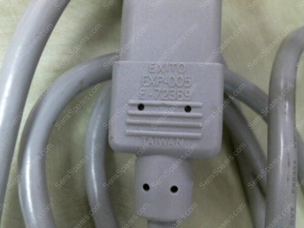 EXP-005 | EXITO POWER CORD EXP-005 E-72389 /E55333 VW-1 SHIELDED 3C/18AWG LONGWELL CSA TYPE SVT SHIELDED FT2 - Image 5