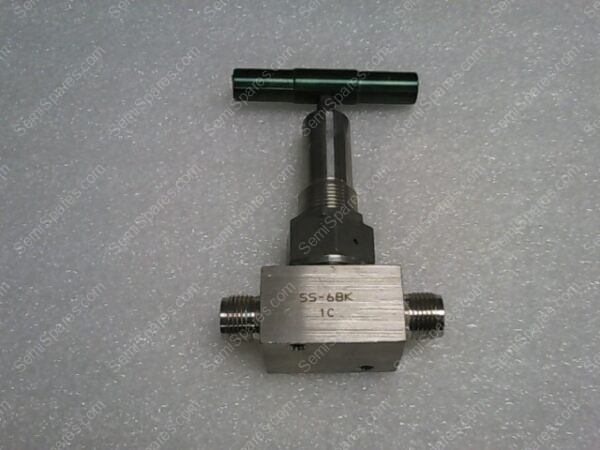 SS-6BK | STAINLESS STEEL BELLOWS SEALED VALVE, GASKETED, PCTFE STEM TIP3/8" TUBE FITTING - Image 4