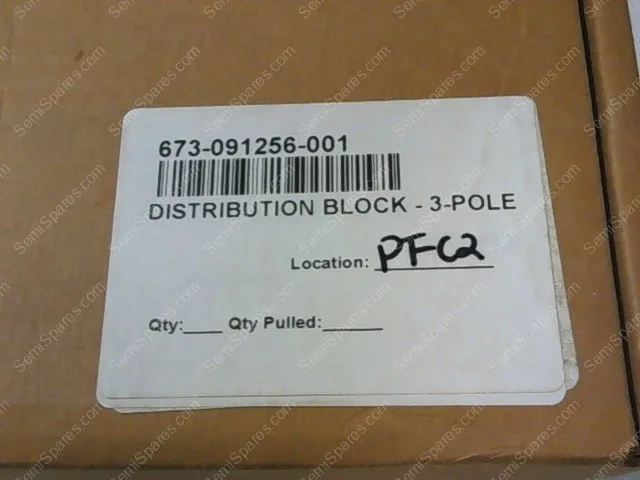 66563 | GOULD SHAWMUT | BLACK POWER DISTRIBUTION BLOCK-3-POLE - Image 6