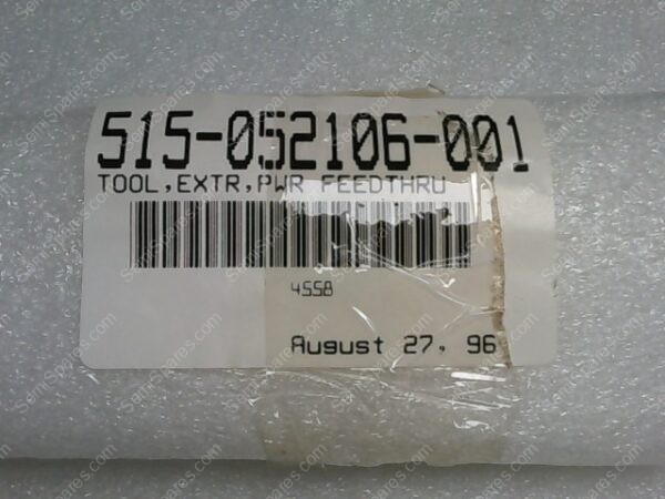 515-052106-001 | TOOL, EXTR, PWR FEEDTHRU - Image 3