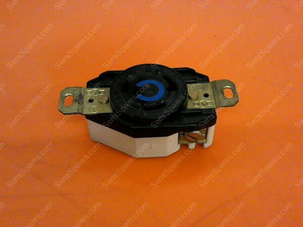 30 A.250V | SINGLE LOCKING BLADE RECEPTACLE, 30A, 250V, 2-POLE, 3-WIRE - Image 5