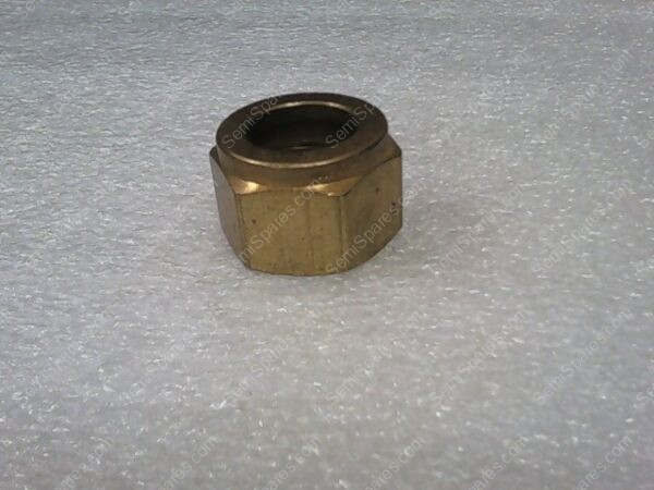 BRASS DOUBLE FERRULE NUT | PARKER A-LOK, PIPE FITTING BRASS DOUBLE FERRRULE NUT - Image 3